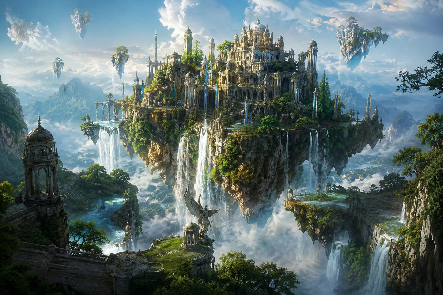 Floating island concept