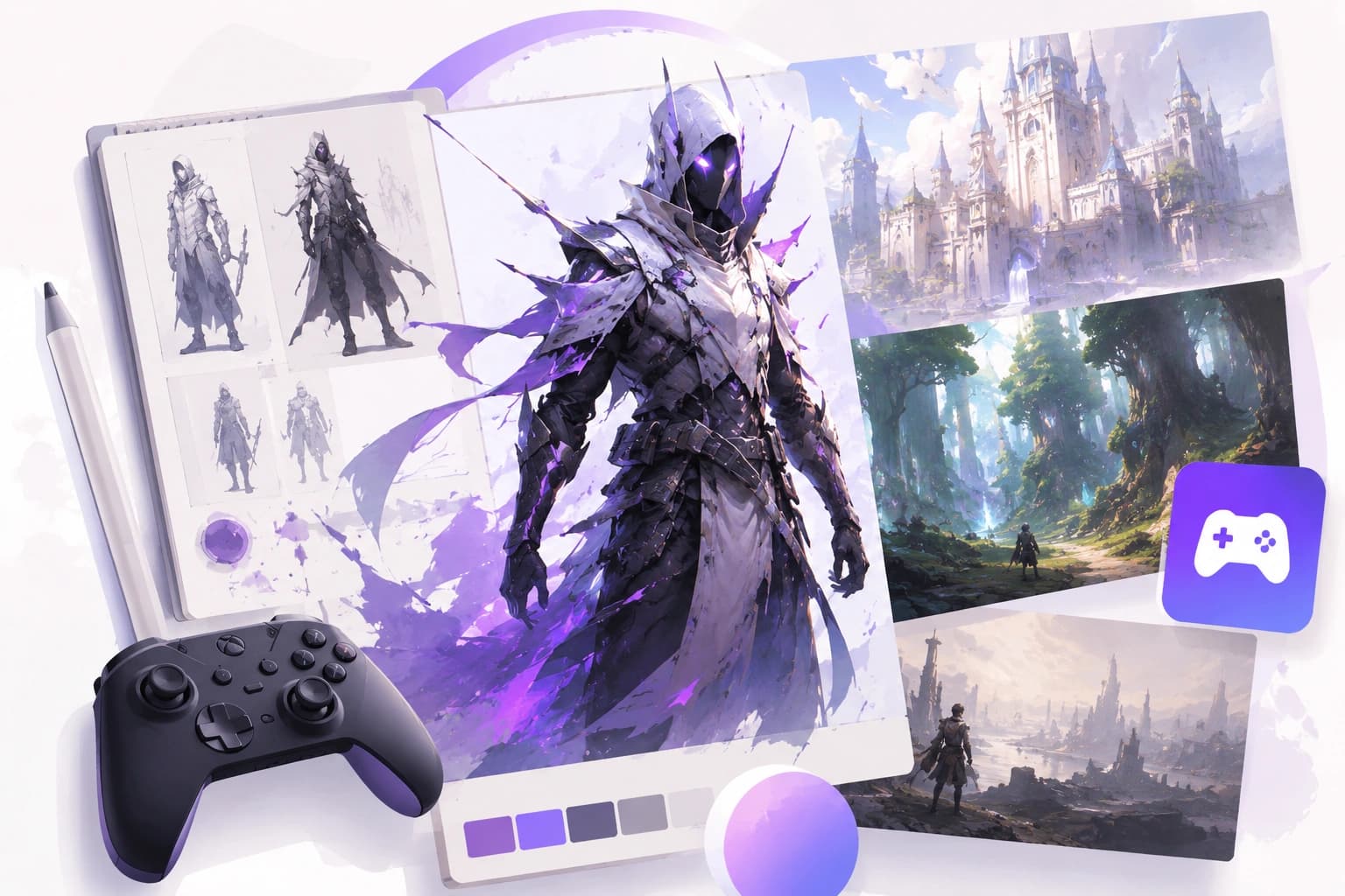 Abstract character concept